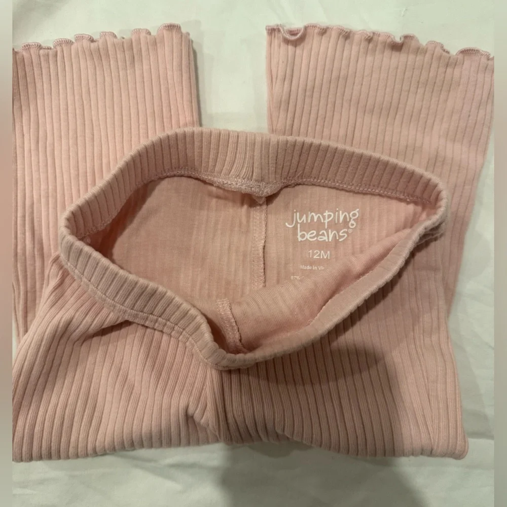 Bundle Jumping Beans Long Sleeve Top and Pants Size 12M Pants and 18M Top